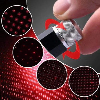 𝗕𝘂𝘆 𝟭 𝗚𝗲𝘁 𝟭 𝗙𝗿𝗲𝗲 LuxuryLight™ | USB Car Roof Star Light Mini Projector